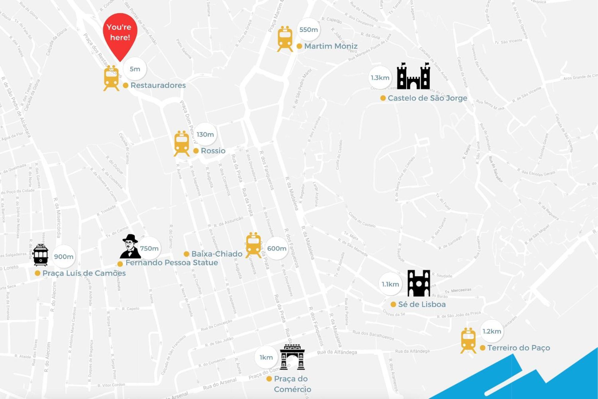 Restauradores Prestige Lisboa Екстериор снимка